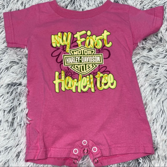 harley davidson baby girl outfit